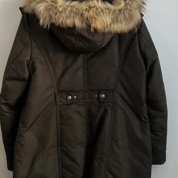 Andrew Marc parka dark hunter green XS very good condition - Picture 8 of 9